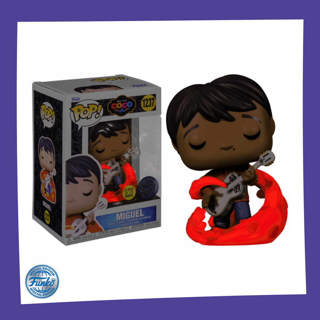 Funko POP! Disney : Coco - Miguel with Guitar Glow in the Dark 1237