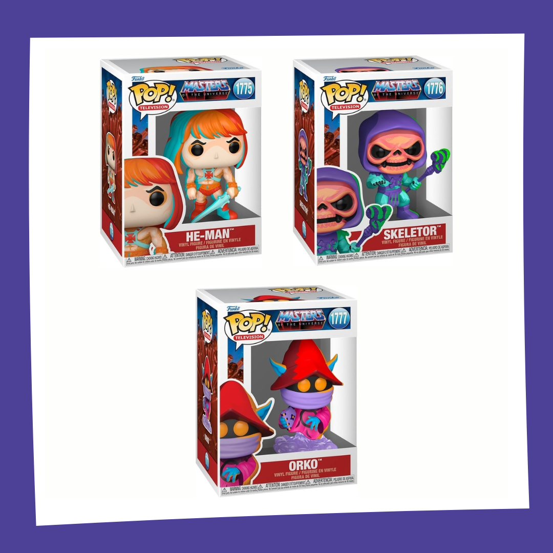 Funko POP! Masters of the Universe : Comic Deco - Bundle x3 POP!