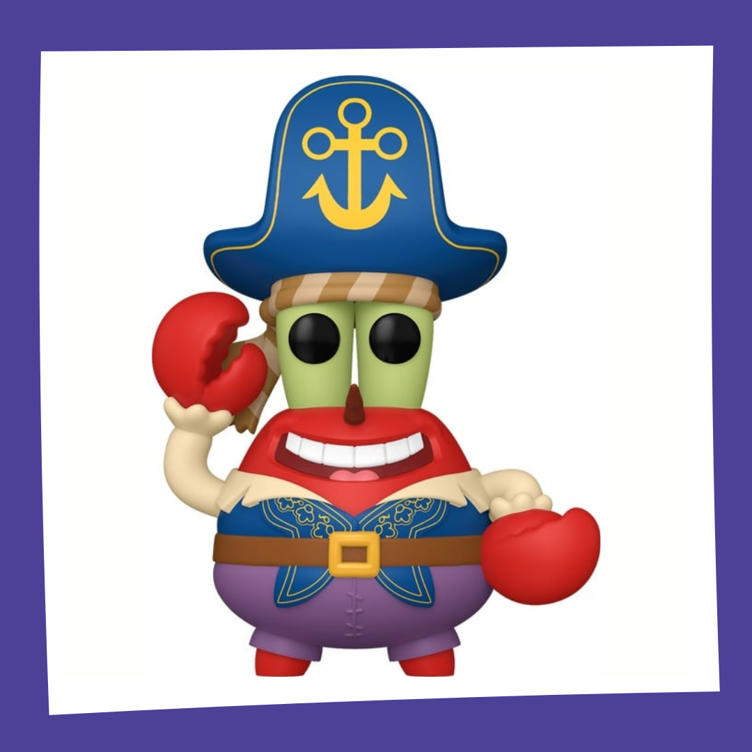 Funko POP! Bob l'Éponge : Le Film - Mr. Krabs (Pirate) 1942
