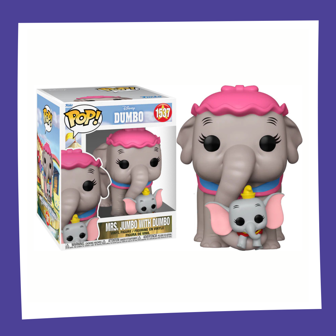 Funko POP! Disney: Dumbo - Mrs. Jumbo & Dumbo 6" Super Sized 1536