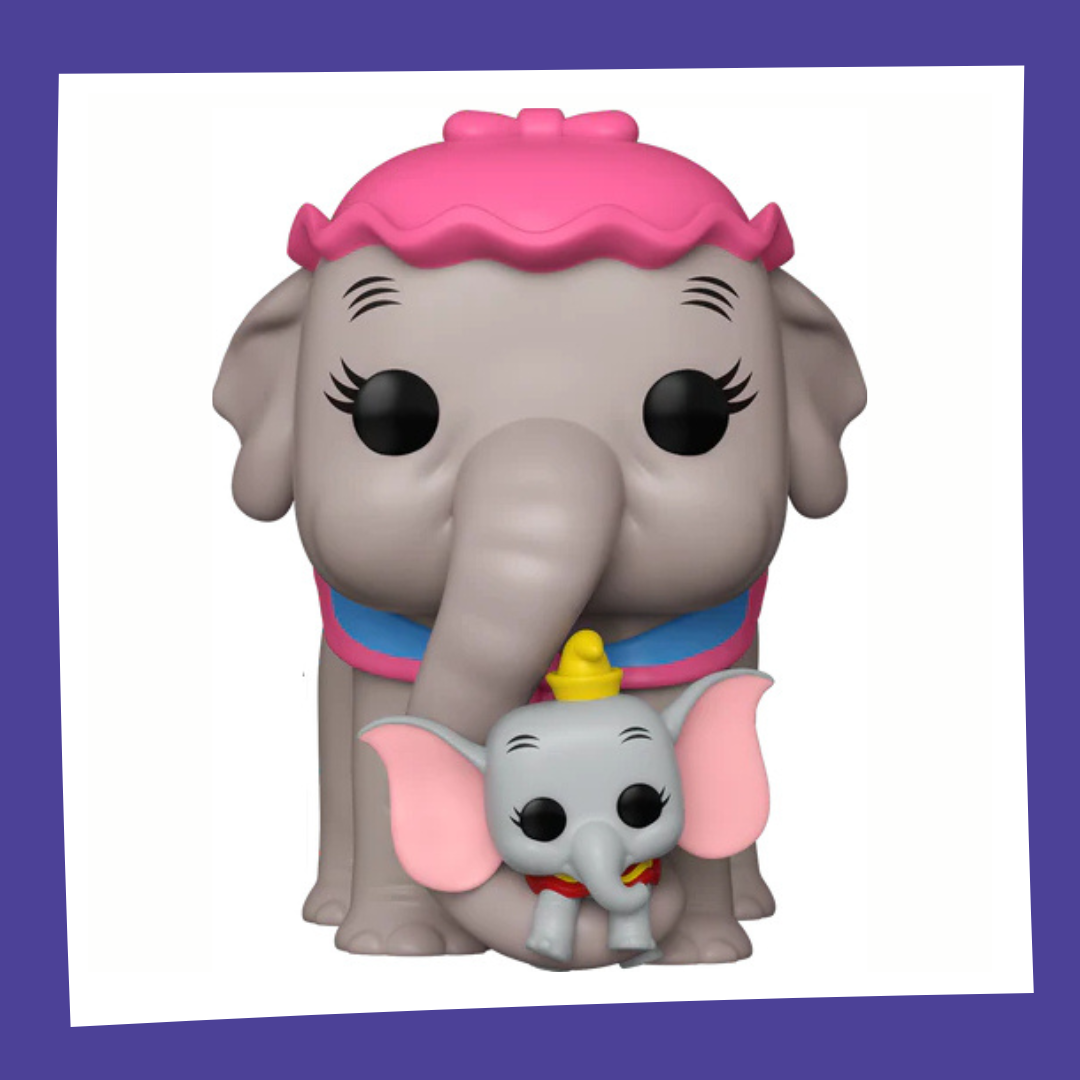Funko POP! Disney: Dumbo - Mrs. Jumbo & Dumbo 6" Super Sized 1536