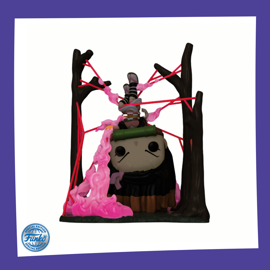 Funko POP! Demon Slayer - Nezuko Kamado in Web Glow 1418 Deluxe