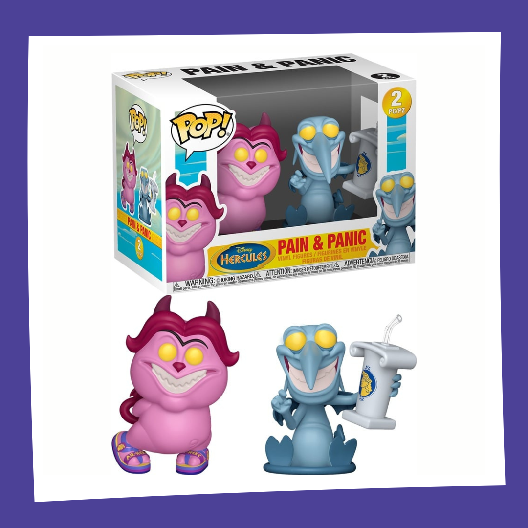 Funko POP! Disney : Hercules - Panic & Pain 2-Pack