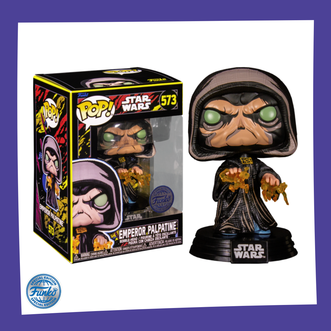 Funko POP! Star Wars - Emperor Palpatine Retro Series 572