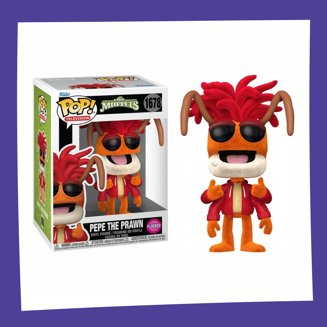 Funko POP! The Muppets - Pepe The Prawn Flocked 1678