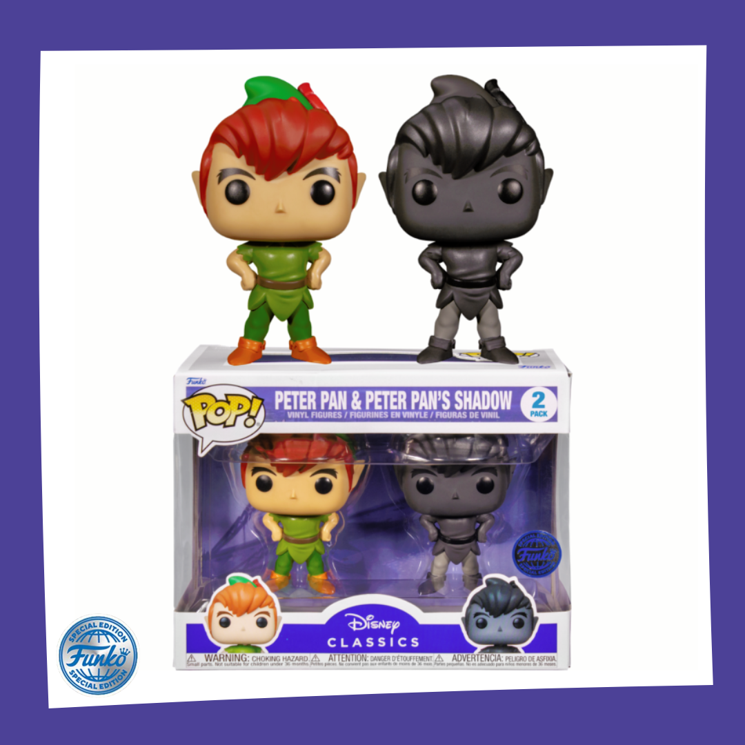 Funko POP! Disney Classics - Peter Pan & Peter Pan's Shadow 2-Pack