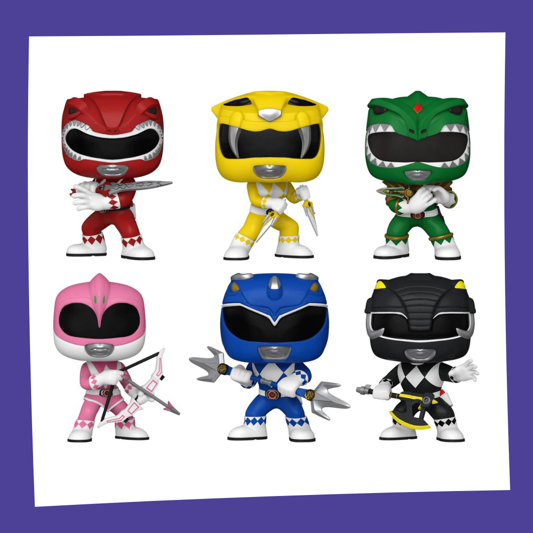 Funko POP! Power Rangers 30th - Bundle x6 POP!