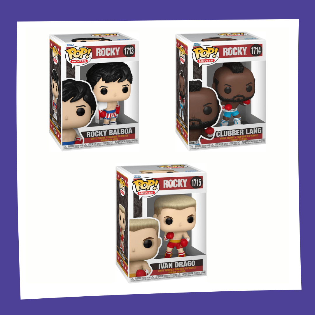 Funko POP! Rocky IV - Bundle x3 POP!