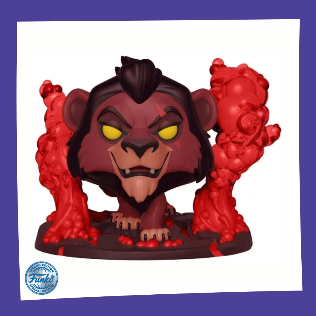 Funko POP! Disney - Scar & Flames 544 (Chase Possible)