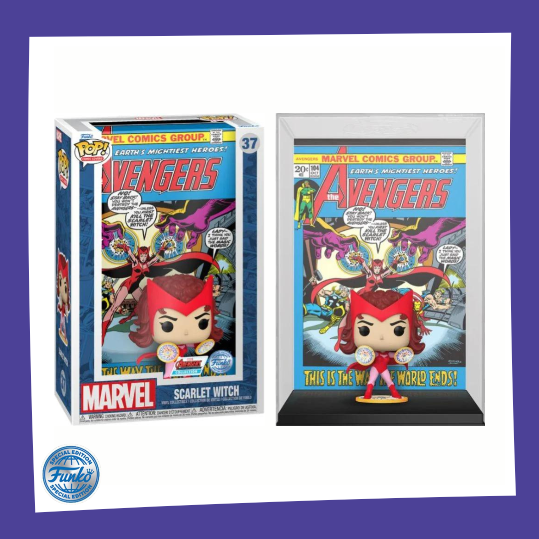 Funko POP! Marvel The Avengers - Scarlet Witch Comic Cover 37