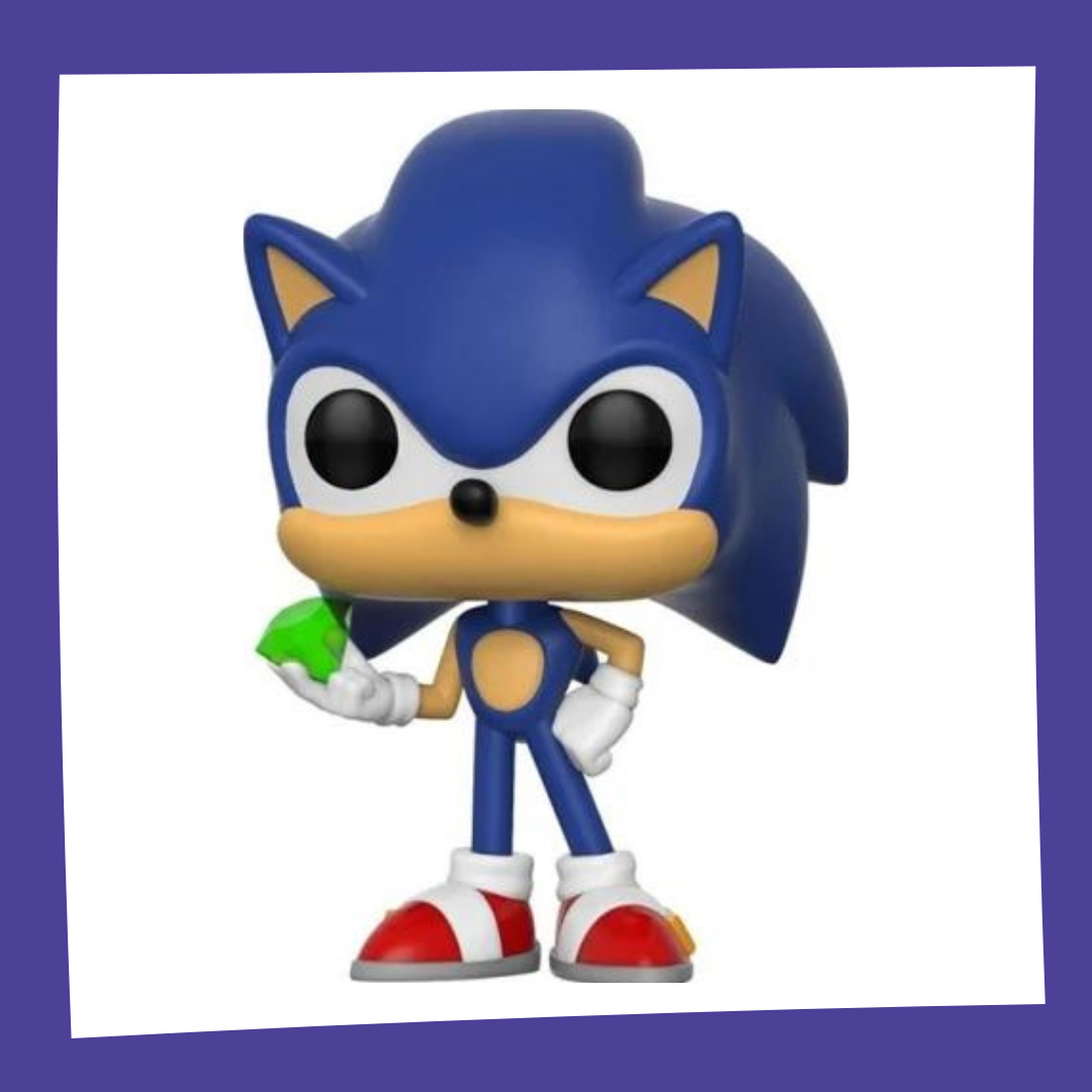 Funko POP! Sonic The Hedgehog - Sonic with Emerald 284