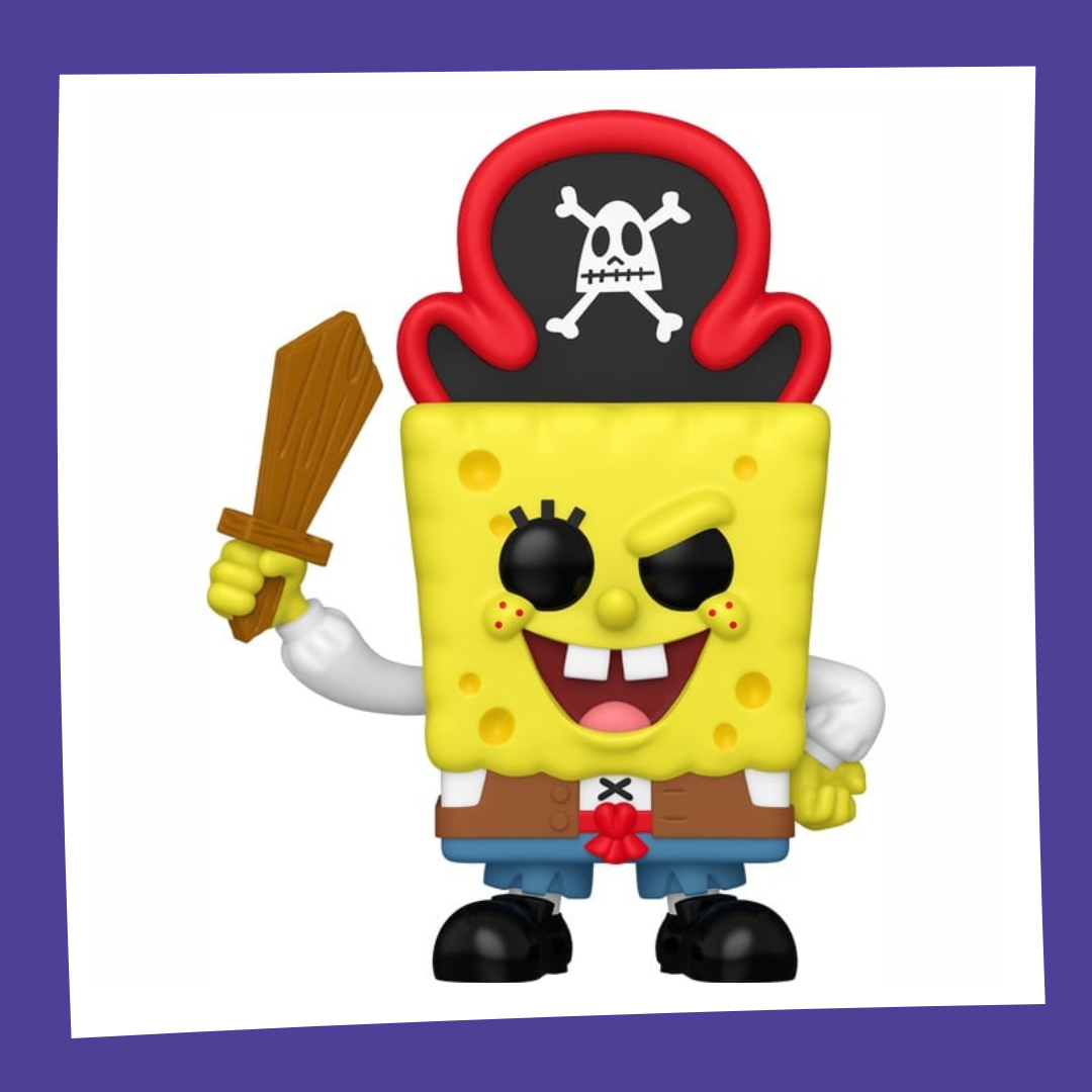 Funko POP! Bob l'Éponge : Le Film - Bob L'éponge (Pirate) 1938