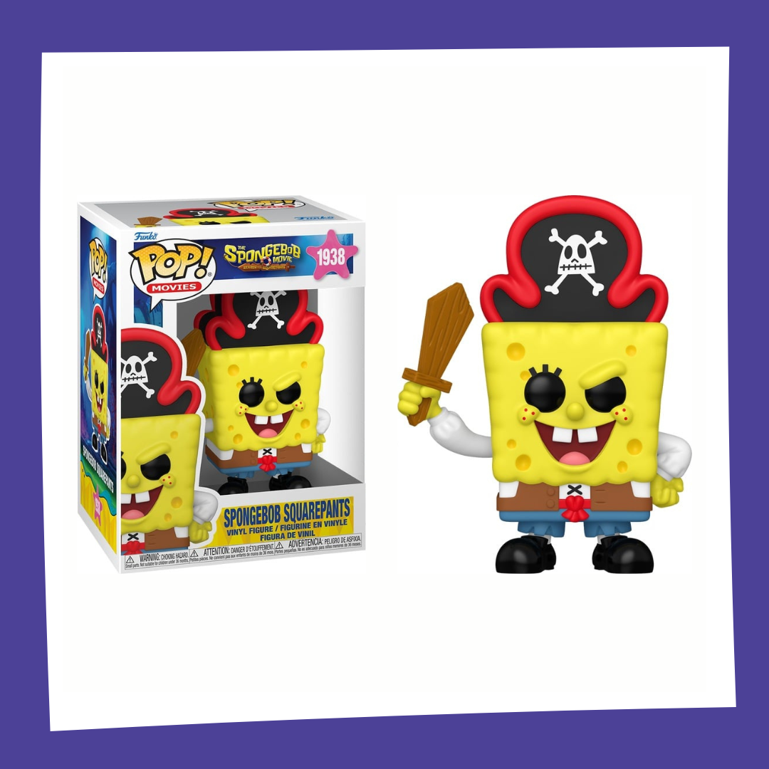 Funko POP! Bob l'Éponge : Le Film - Bob L'éponge (Pirate) 1938