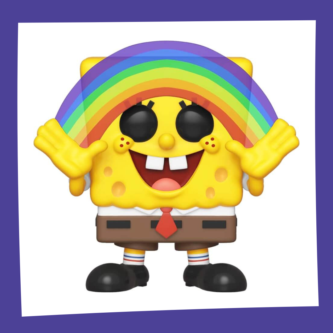 Funko POP! Spongebob Squarepants - Spongebob with Rainbow 558