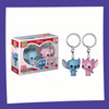Funko Pocket POP! Keychains - Disney - Stitch & Angel 2-Pack