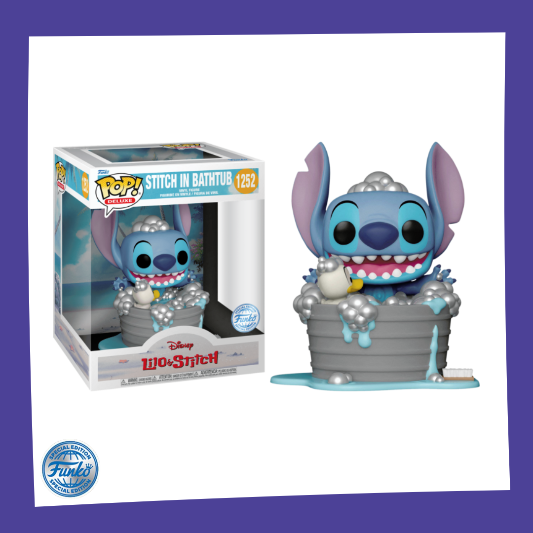 Funko POP! Lilo & Stitch - Stitch in Bathtub 1252 Deluxe