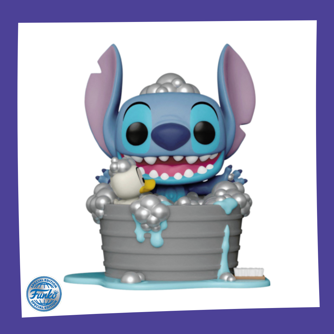 Funko POP! Lilo & Stitch - Stitch in Bathtub 1252 Deluxe