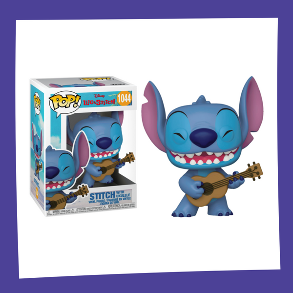 Funko pop! Stitch with Ukulele 10”