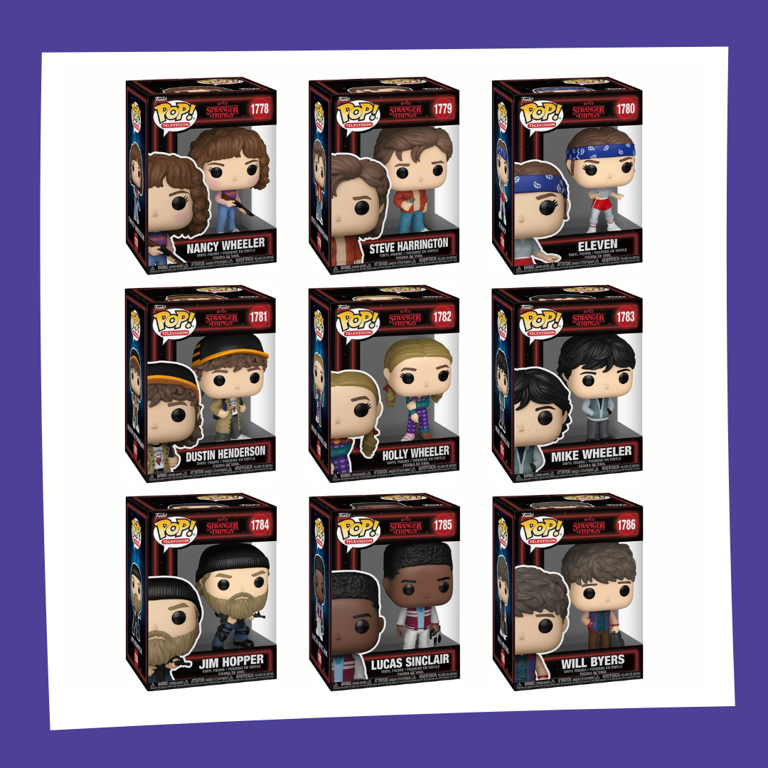Funko POP! Stranger Things : Saison 5 - Bundle x9 POP!