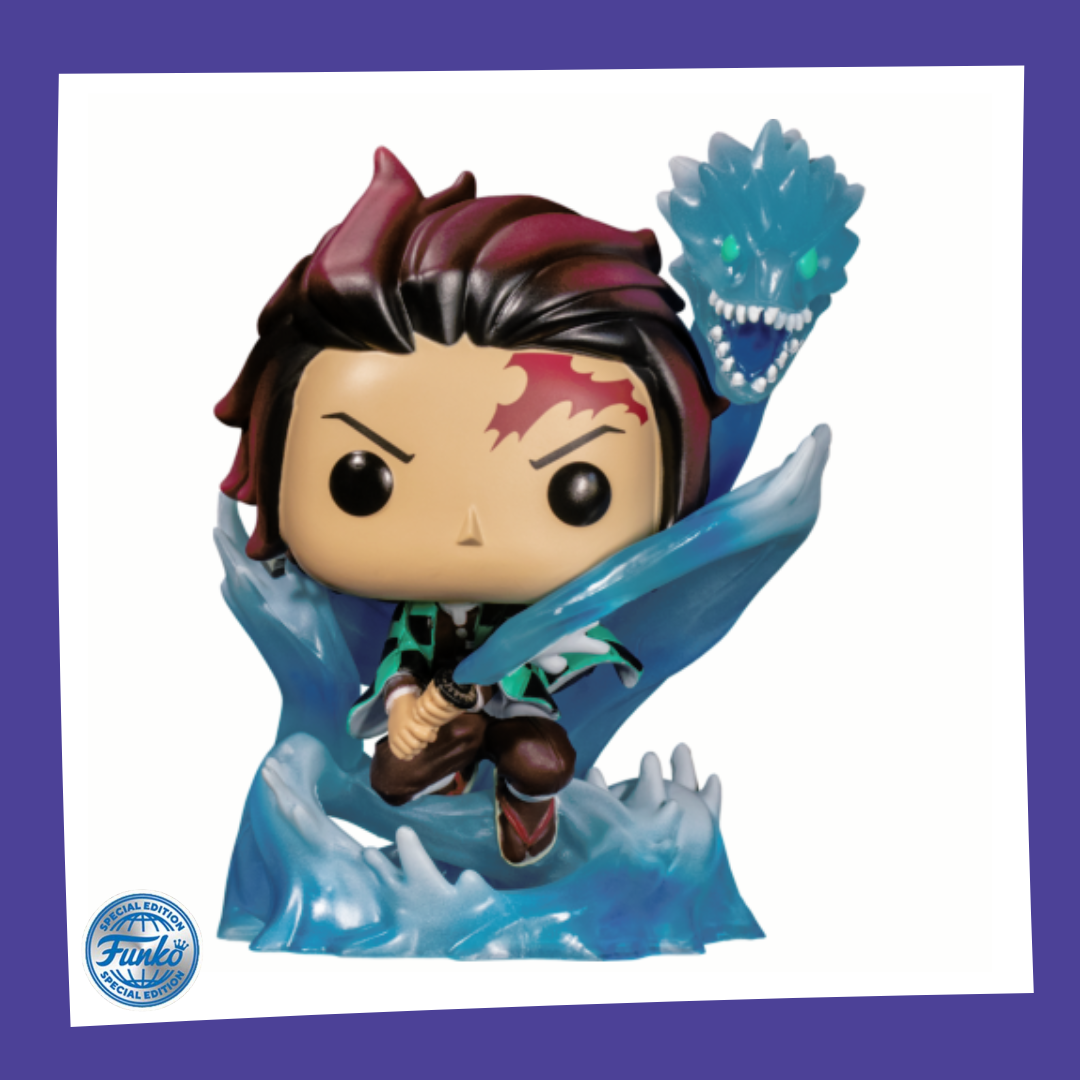 Funko POP! Demon Slayer - Tanjiro Kamado Dragon Glow in the Dark 873