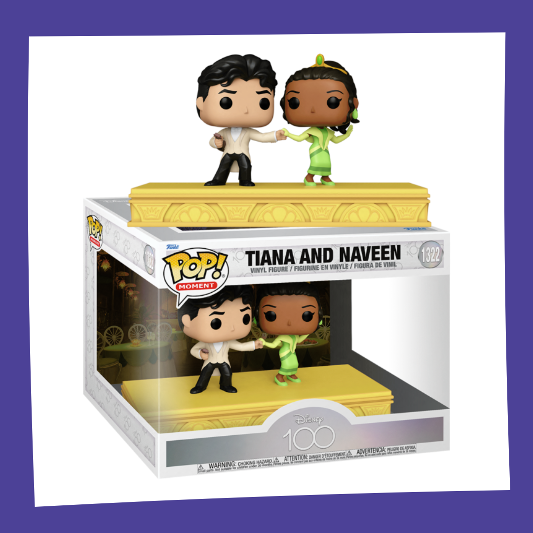 Funko POP! Disney 100th - Tiana & Naveen 1322 Movie Moment
