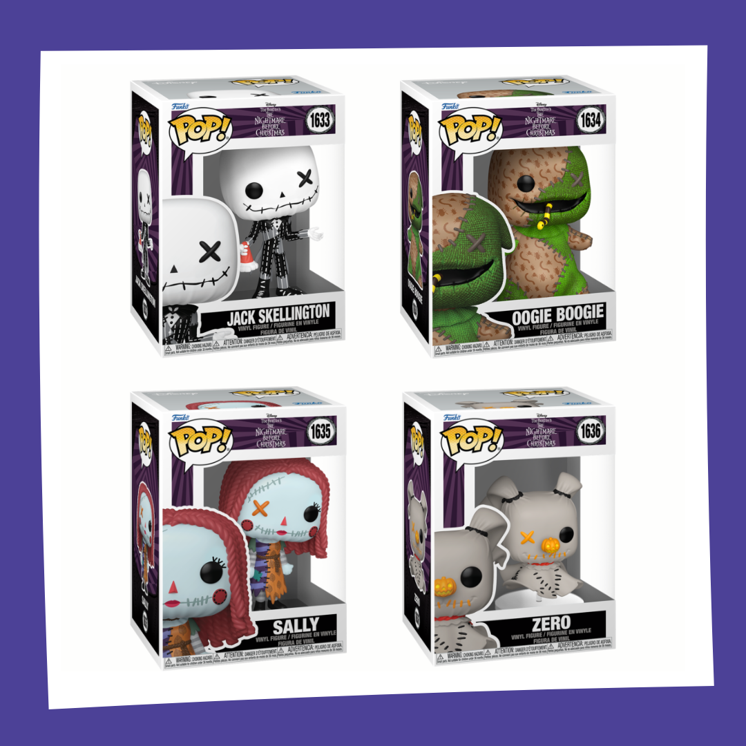 Funko POP! Disney : TNBC - Bundle x4 POP!