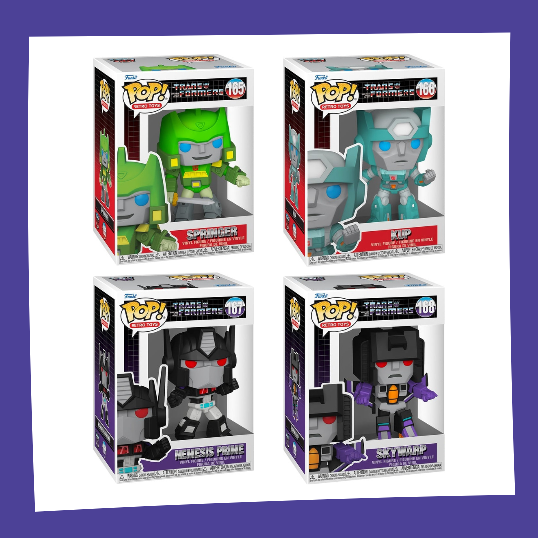 Funko POP! Transformers - Bundle x4 POP! (Chase Possible)