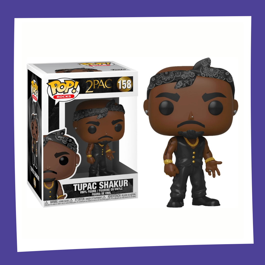 Funko POP! 2Pac - Tupac Shakur Black Vest & Bandana 284