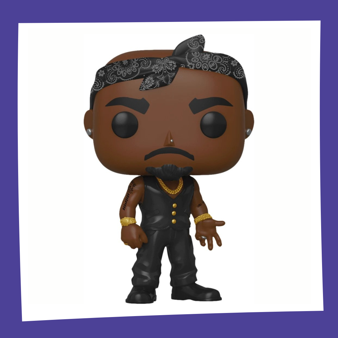 Funko POP! 2Pac - Tupac Shakur Black Vest & Bandana 284