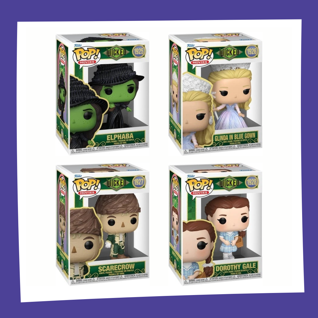 Funko POP! Wicked : For Good - Bundle x4 POP