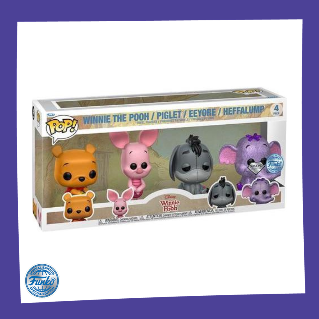 Funko POP! Disney - Winnie / Piglet / Eeyore / Heffalump 4-Pack