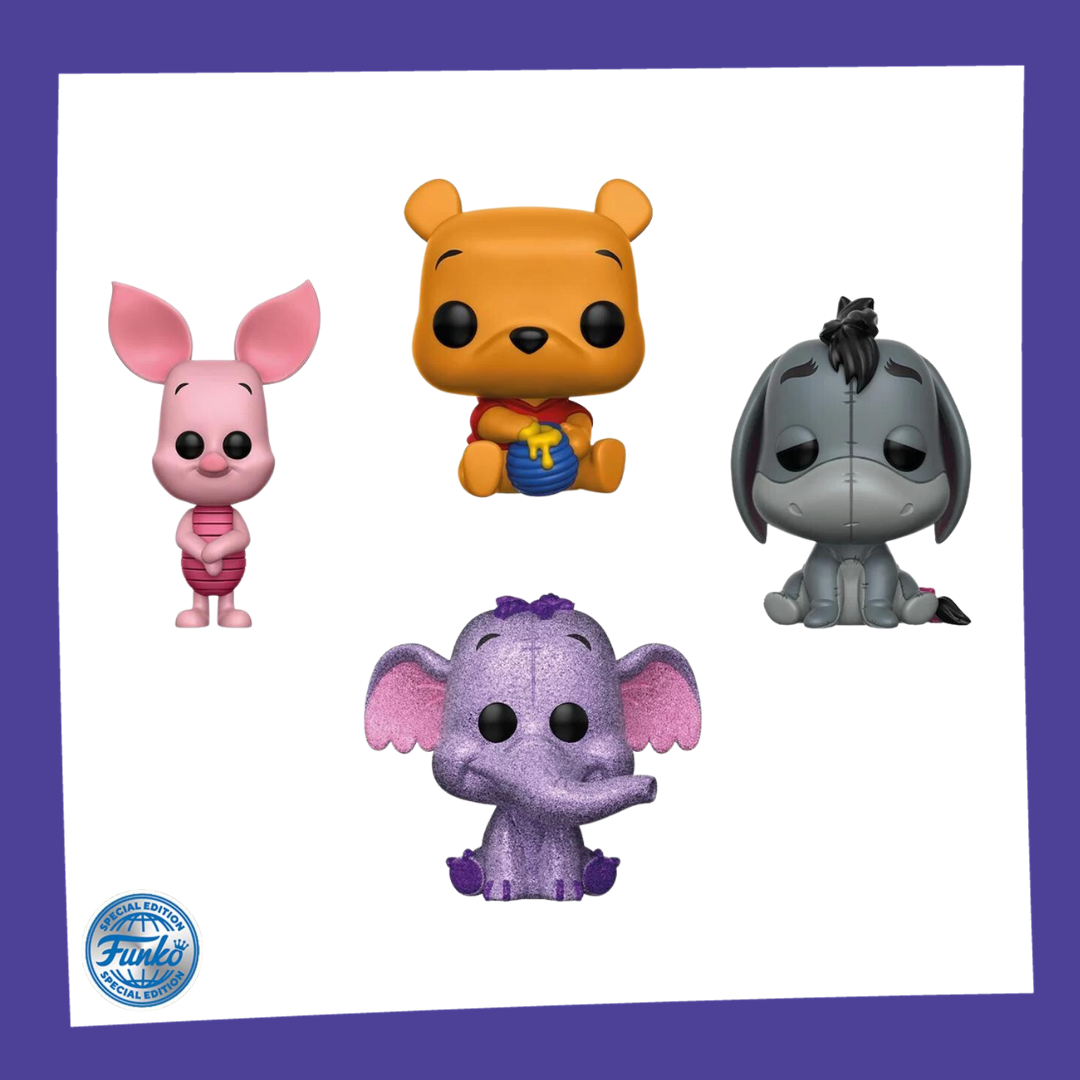 Funko POP! Disney - Winnie / Piglet / Eeyore / Heffalump 4-Pack