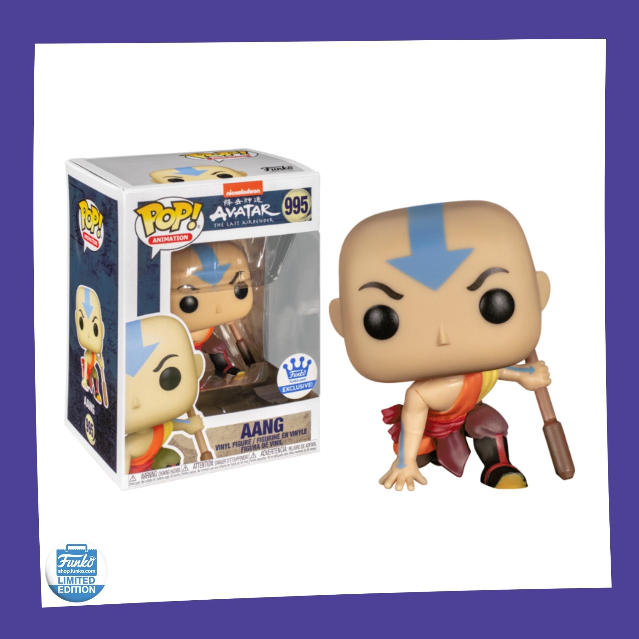 Funko POP! Avatar - Aang Crouching 995