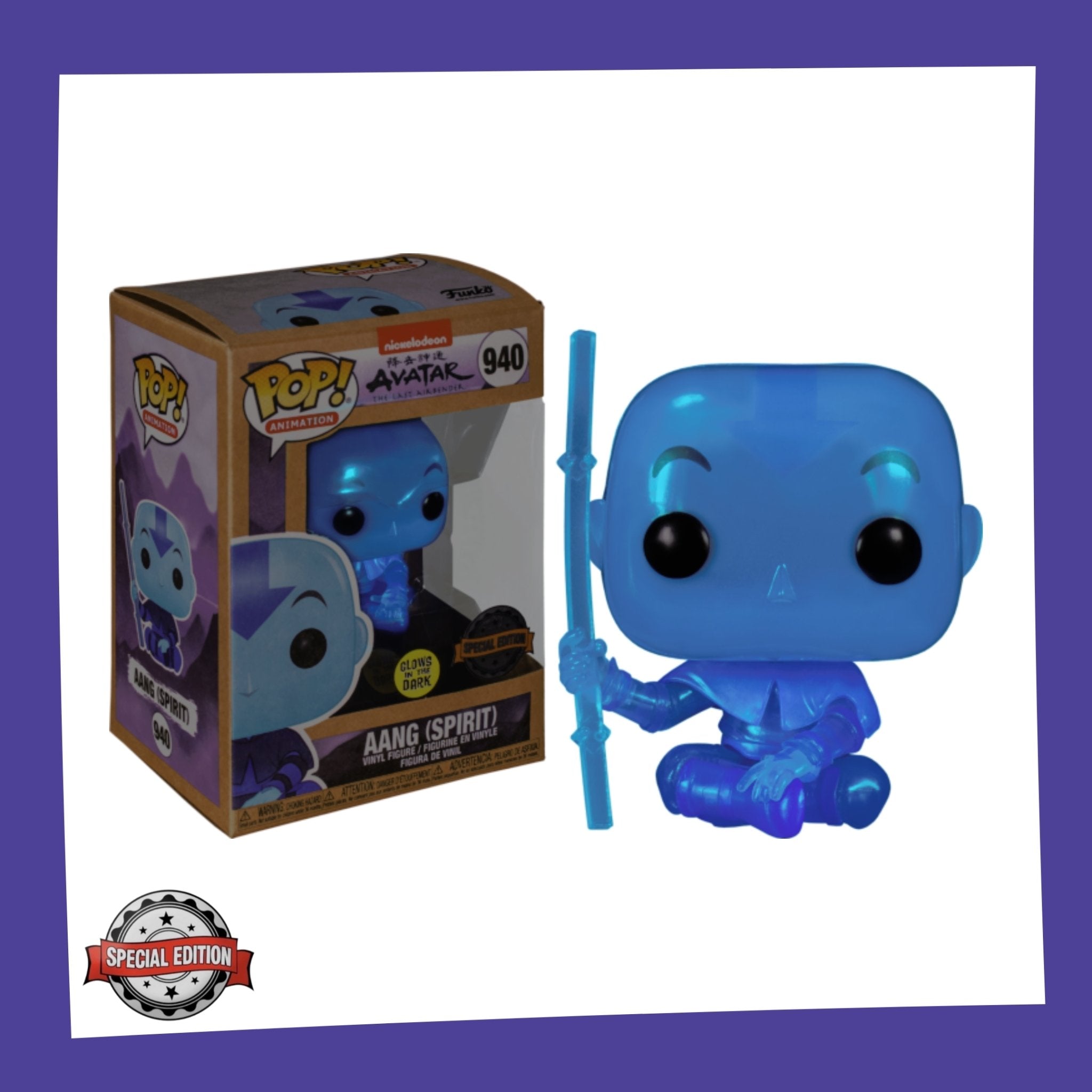 Funko POP! Avatar - Aang Spirit Glow in the Dark 940