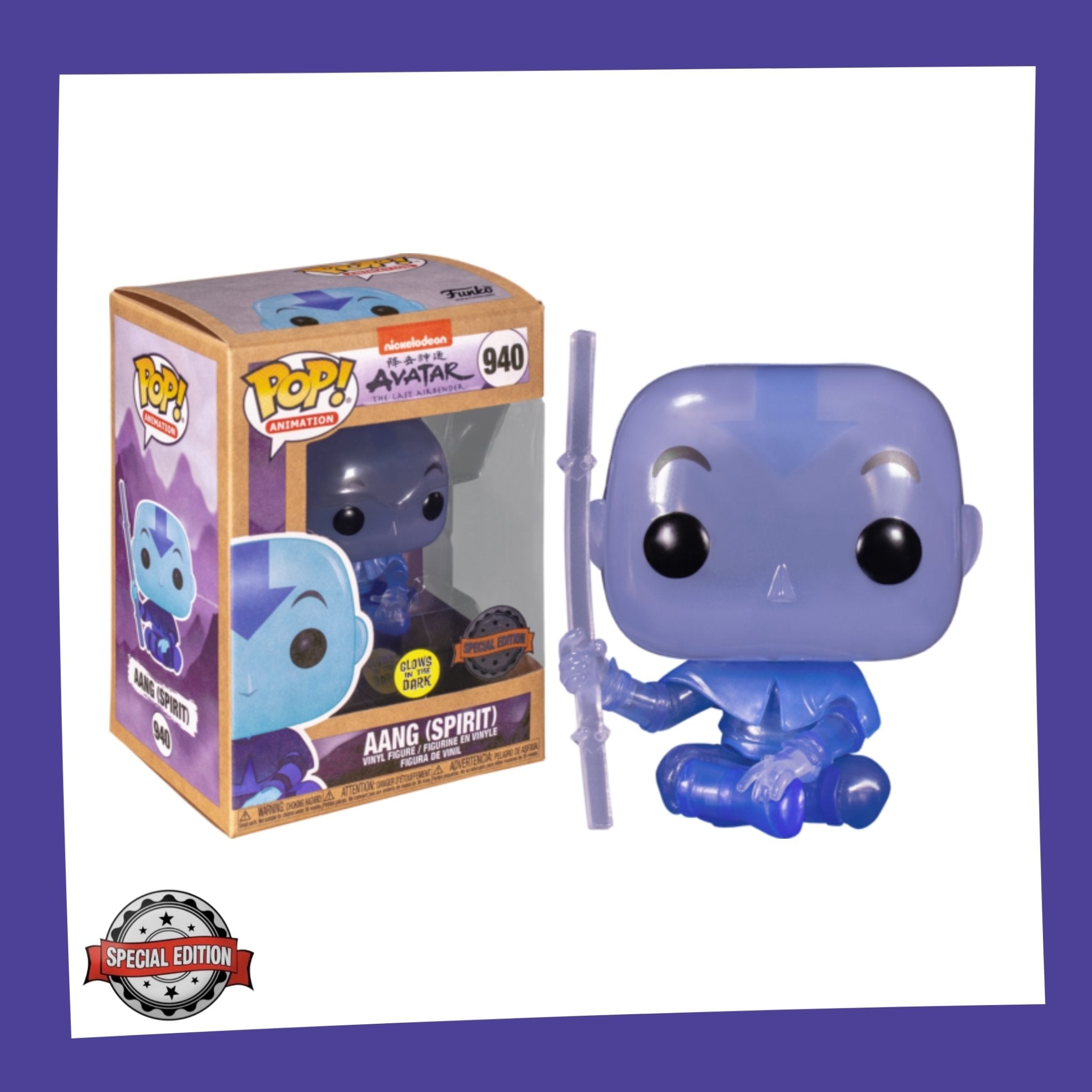 Funko POP! Avatar - Aang Spirit Glow in the Dark 940