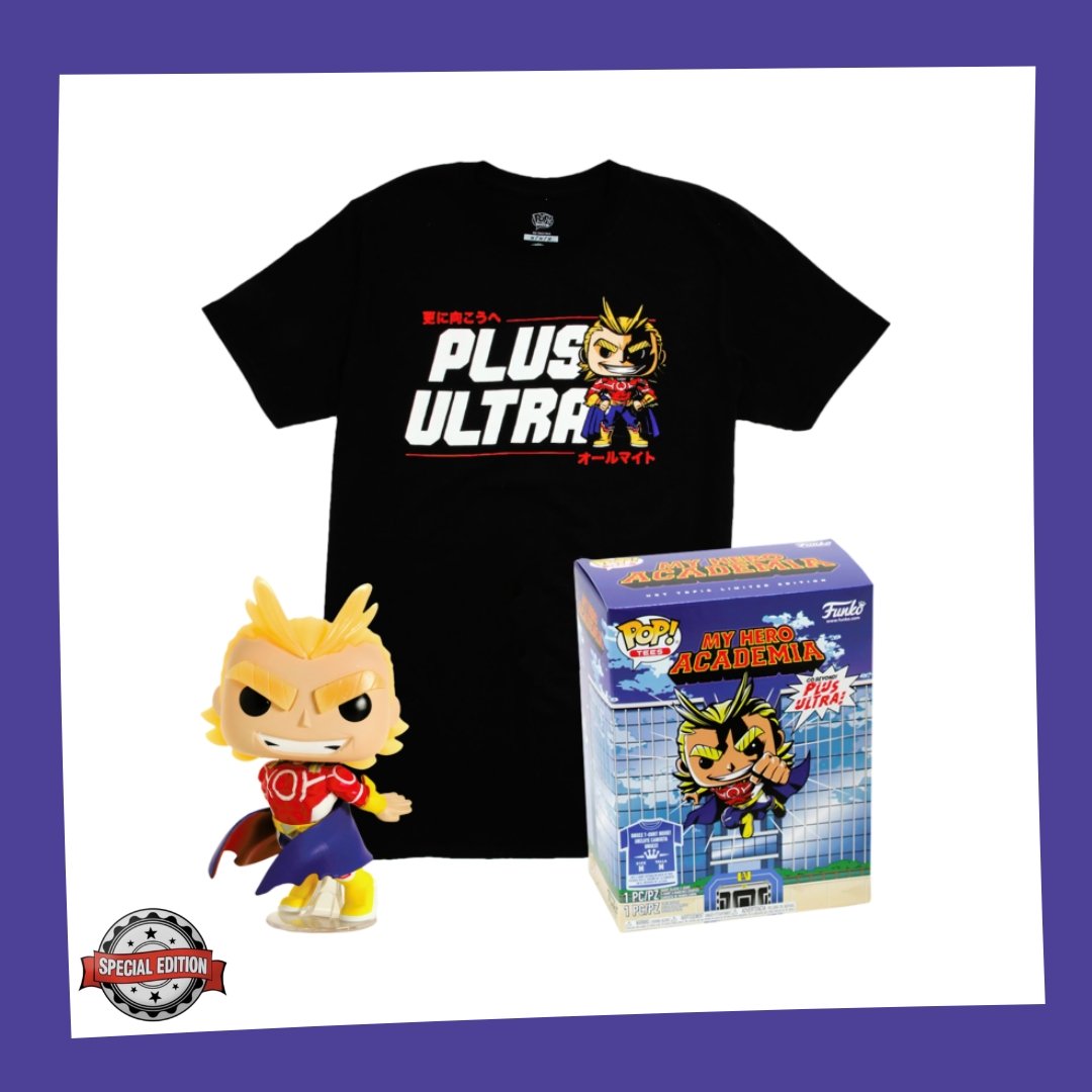 Funko POP! & Tee My Hero Academia - All Might Glow in the Dark 608