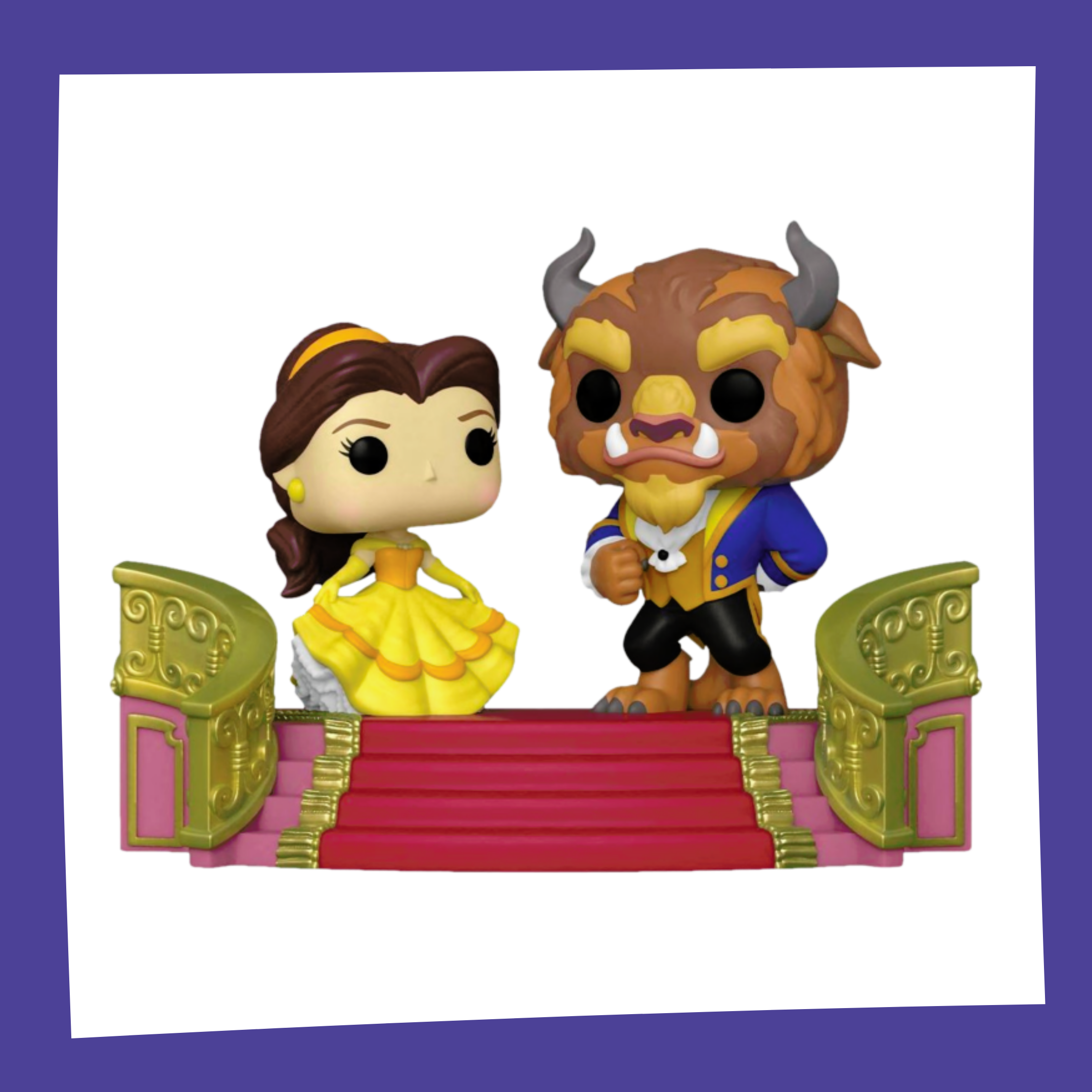 Funko POP! Beauty and the Beast - Belle & The Beast 1141 Movie Moment