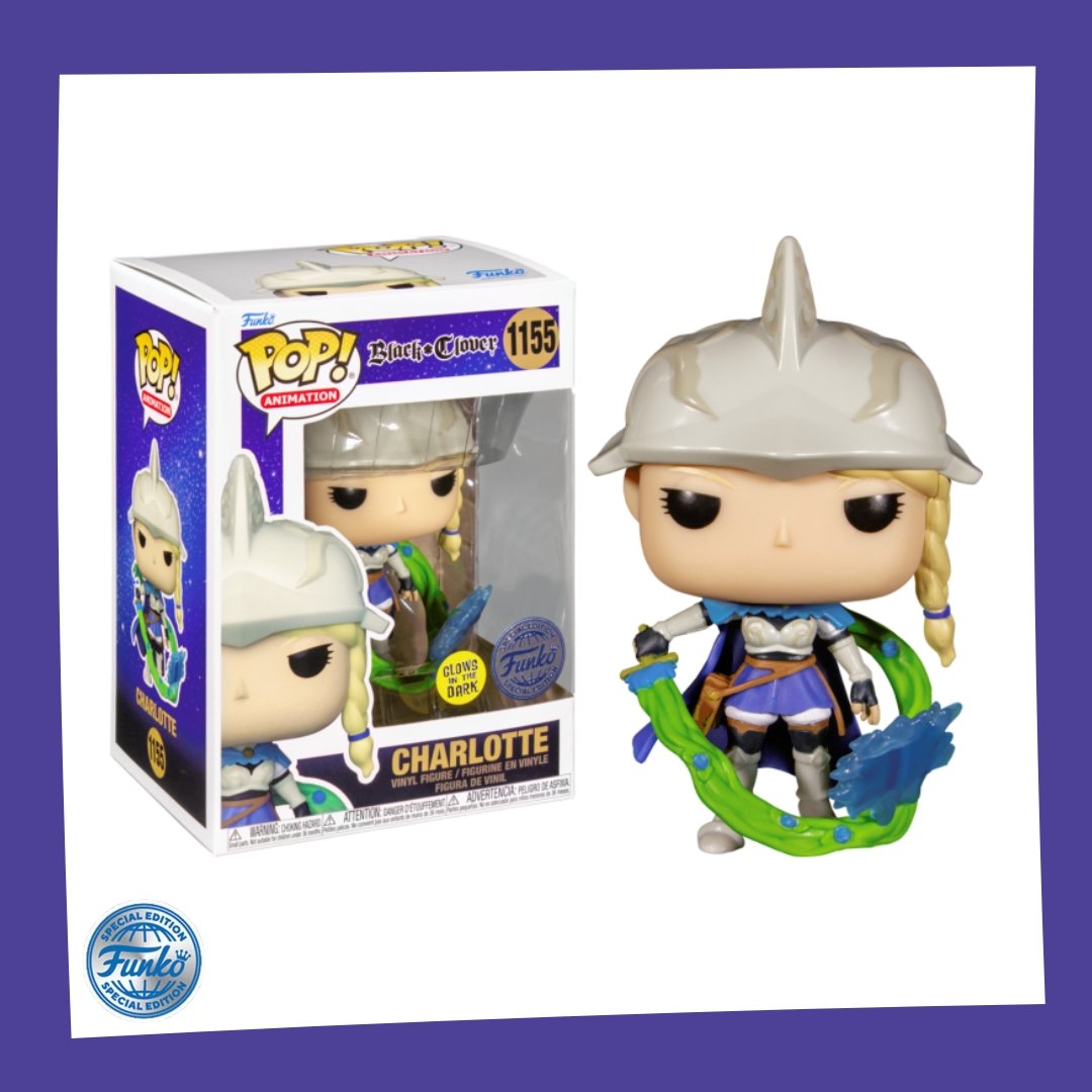 Funko POP! Black Clover - Charlotte Glow in the Dark 1155