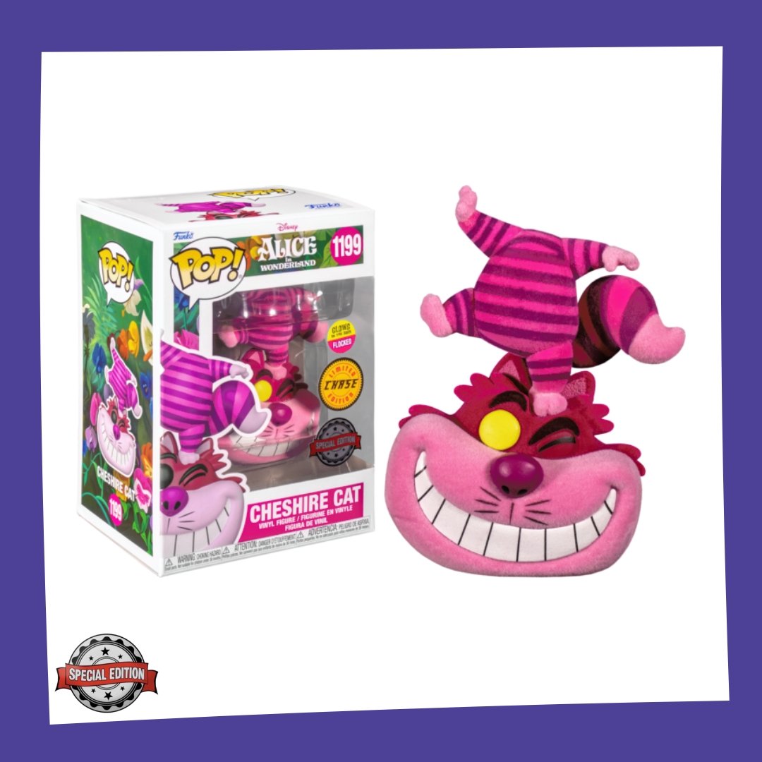 Funko POP! Alice in Wonderland - Cheshire Cat Standing on Head 1199 (Chase Possible)