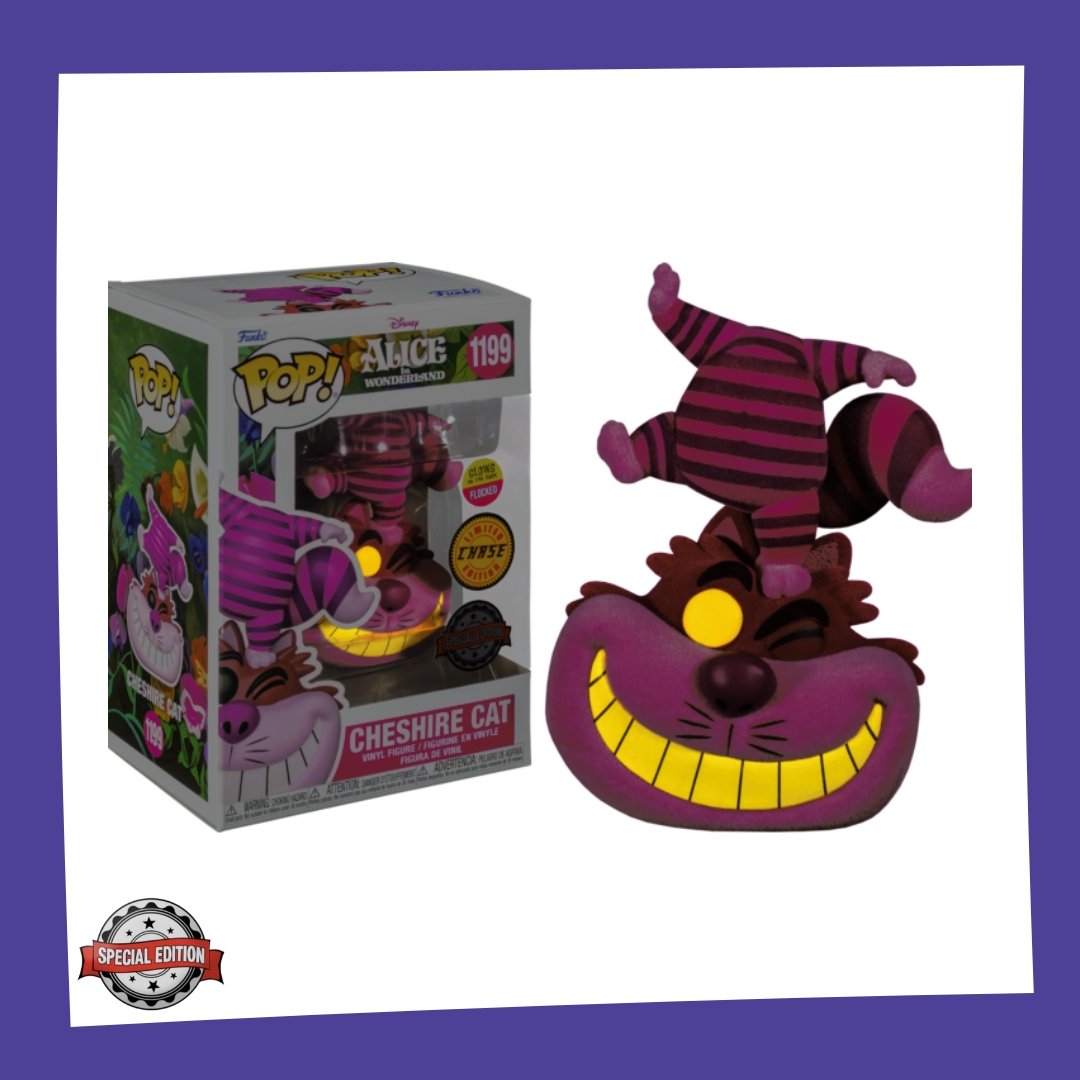 Funko POP! Alice in Wonderland - Cheshire Cat Standing on Head 1199 (Chase Possible)