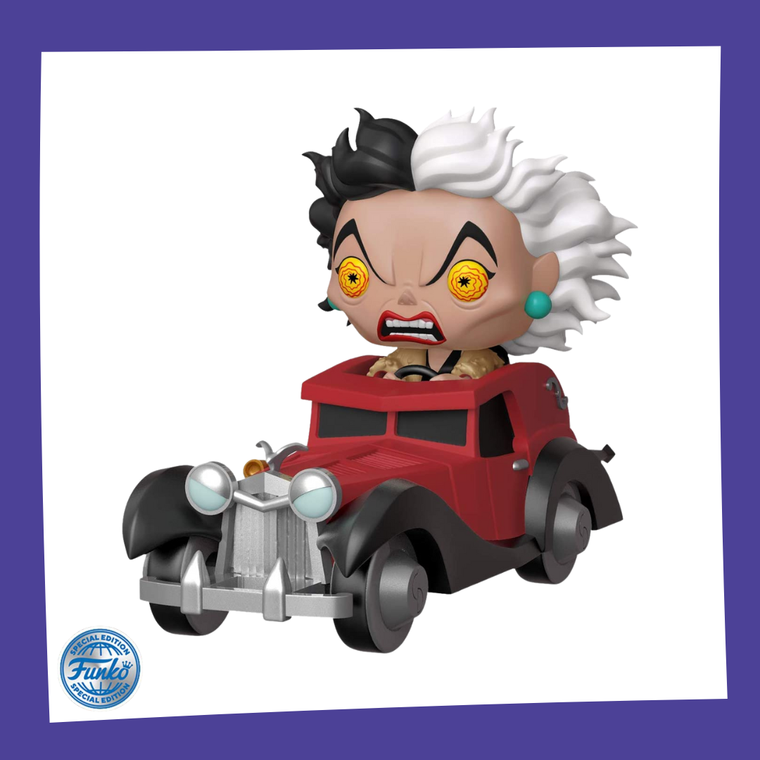 Funko POP! Disney Villains - Cruella in Car 61