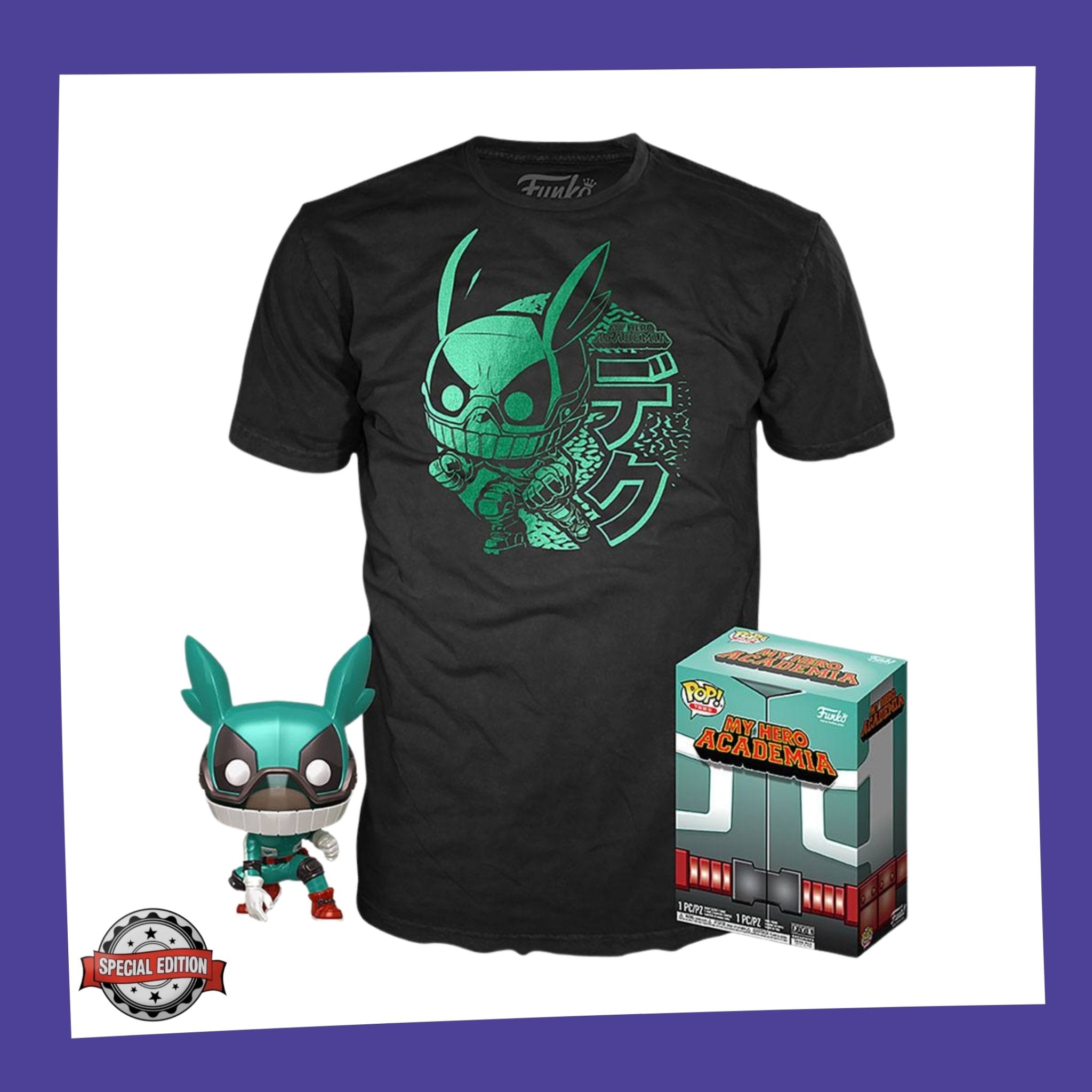 Funko POP! & Tee My Hero Academia - Deku (Izuku Midoriya) Metallic 603