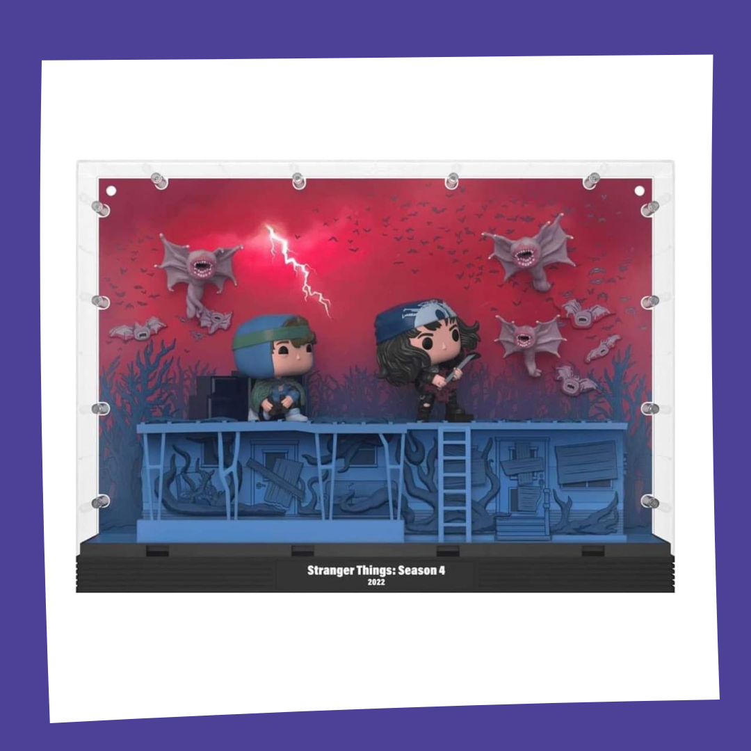 Funko POP! Stranger Things - Eddie / Dustin / Demobats 05 Moments Deluxe