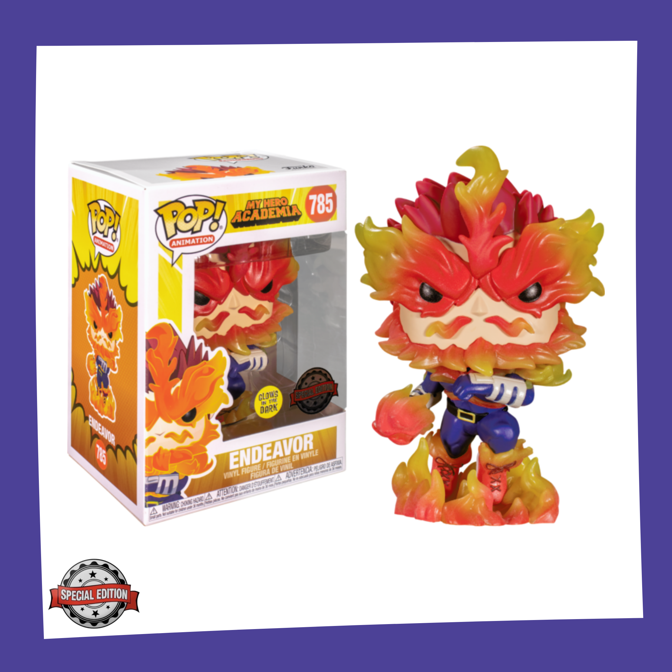 Funko POP! My Hero Academia - Endeavor Glow in the Dark 785