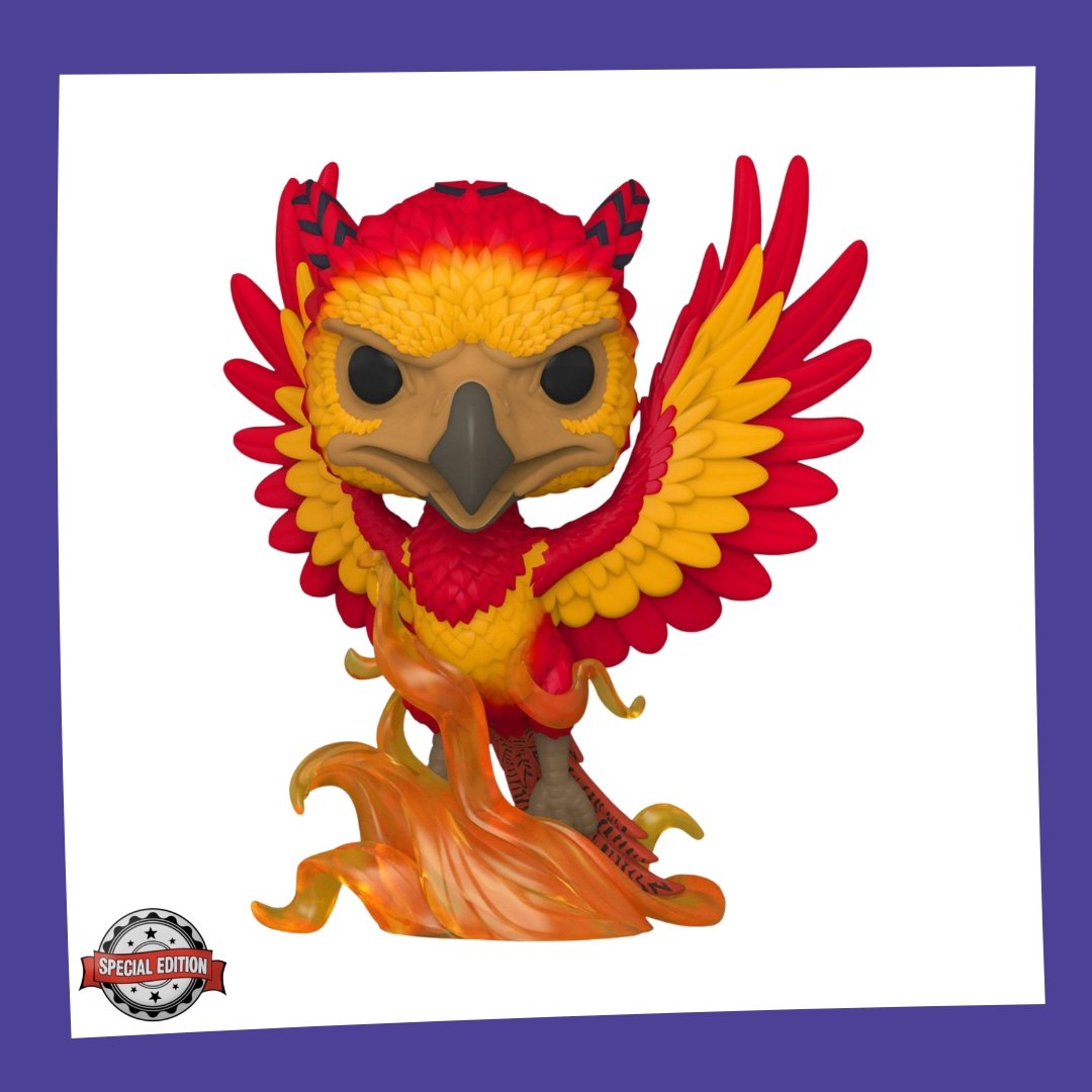 Funko POP! & Tee Harry Potter - Fawkes (Fumseck) Glow in the Dark 144