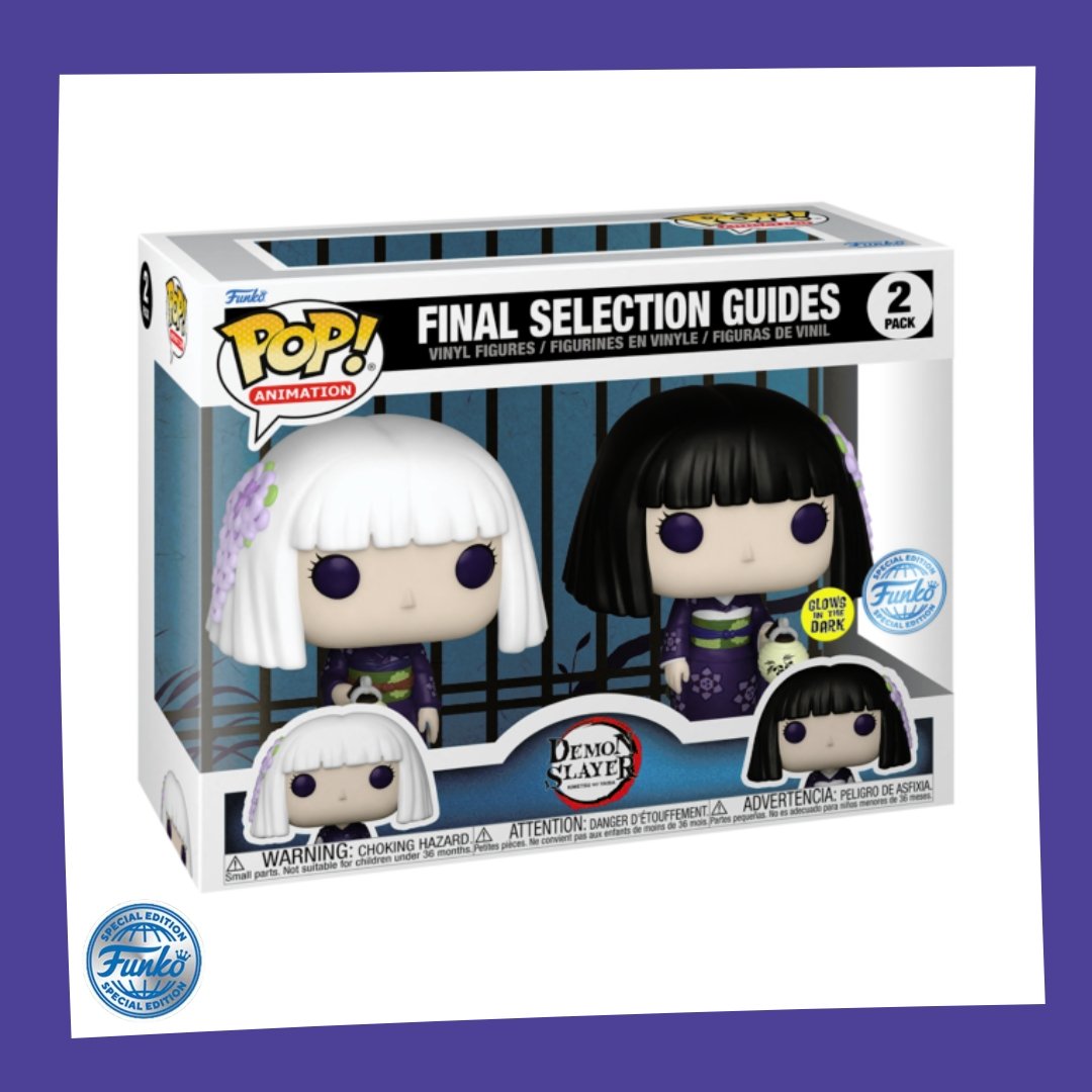 Funko POP! Demon Slayer - Final Selection Guides Glow in the Dark 2-Pack