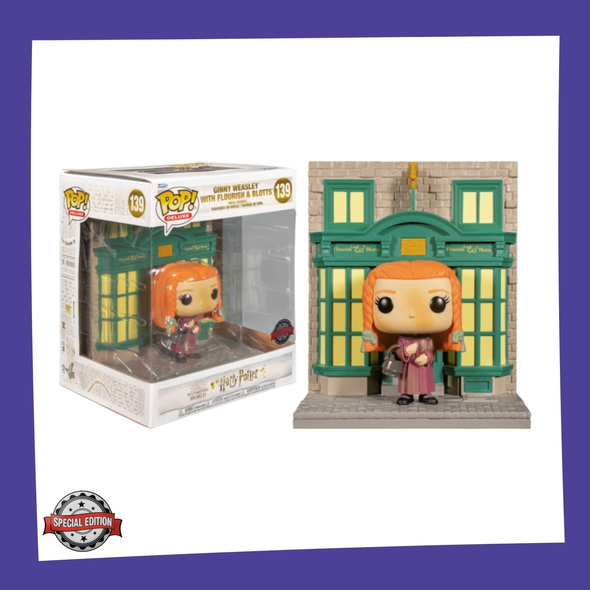 Funko POP! Harry Potter - Ginny Weasley Flourish & Blotts Diagon Alley 139