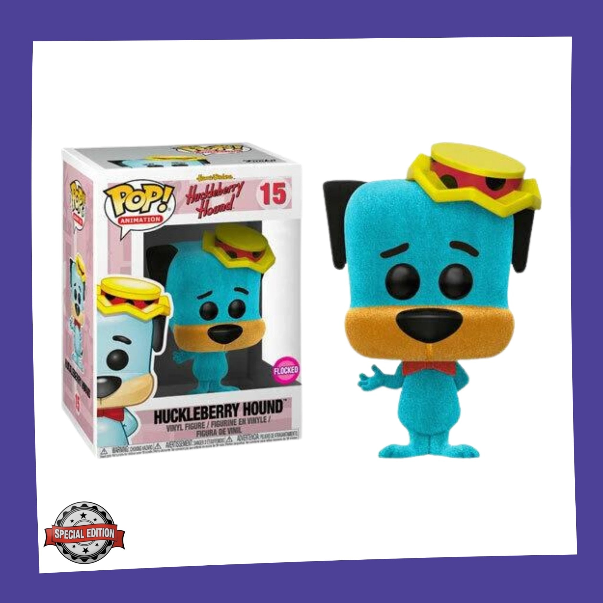 Funko POP! Hanna Barbera - Huckleberry Hound Flocked 15