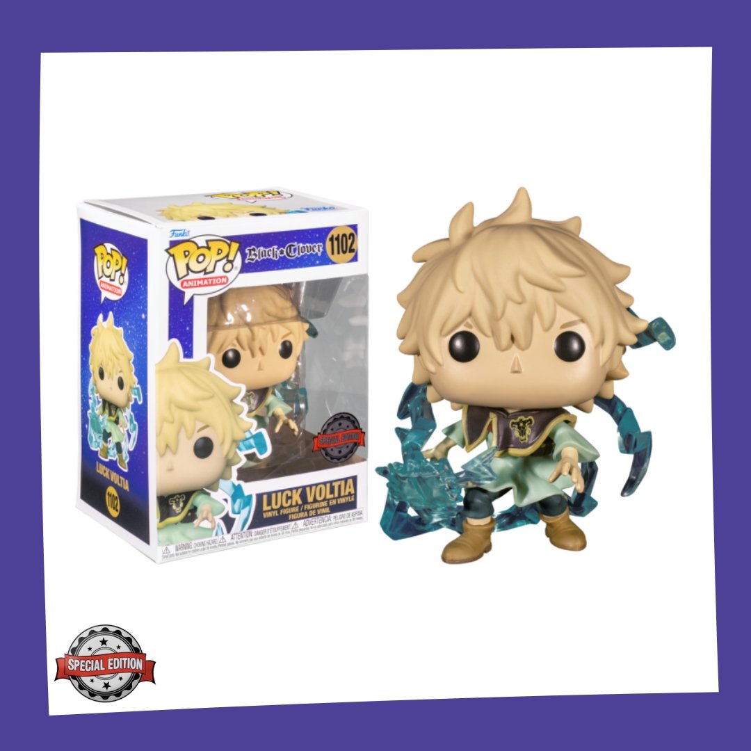 Funko POP! Black Clover - Luck Voltia 1102