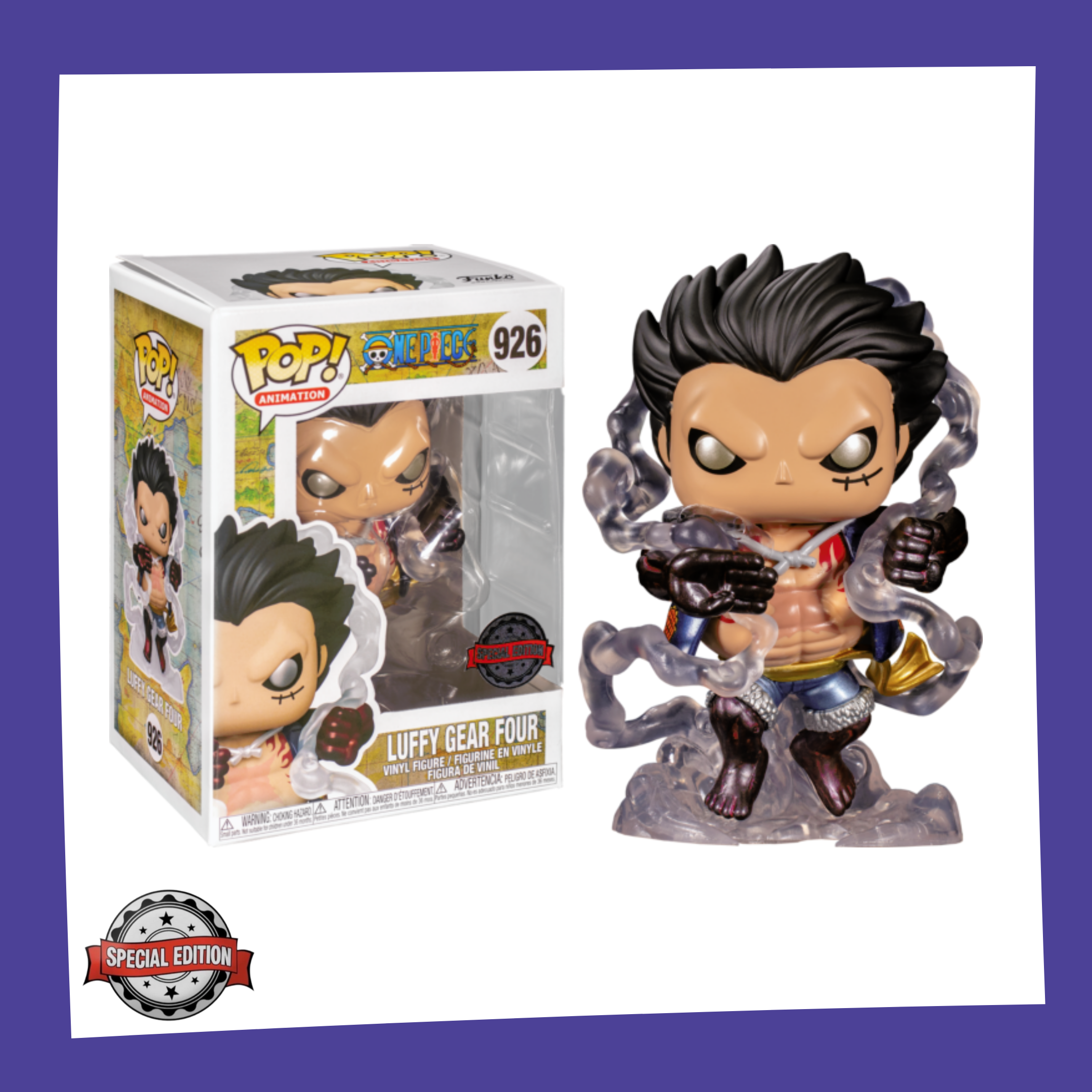 Funko POP! One Piece - Luffy Gear Four Metallic 926